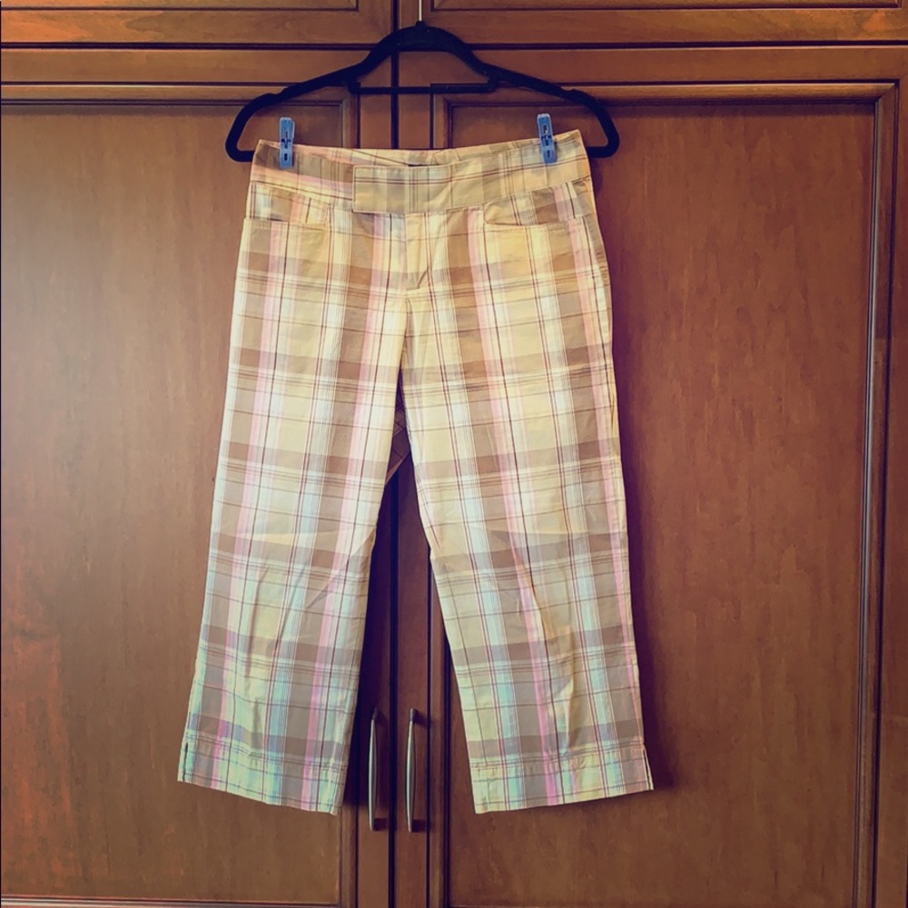 Vintage Y2K So… GSJC Plaid capri pants